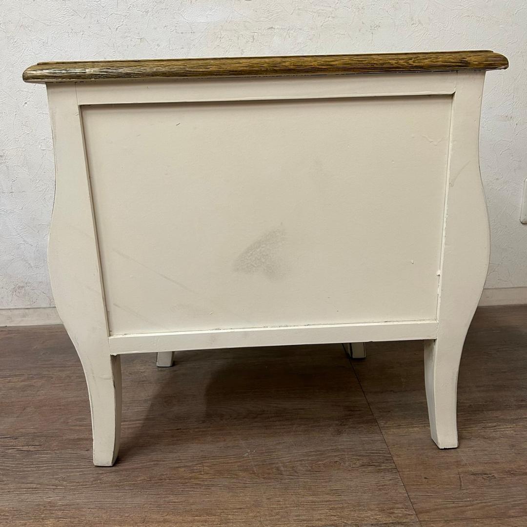 M.アウトレット シャビー仕上げ　サイドデスク　チェスト　アンティーク調