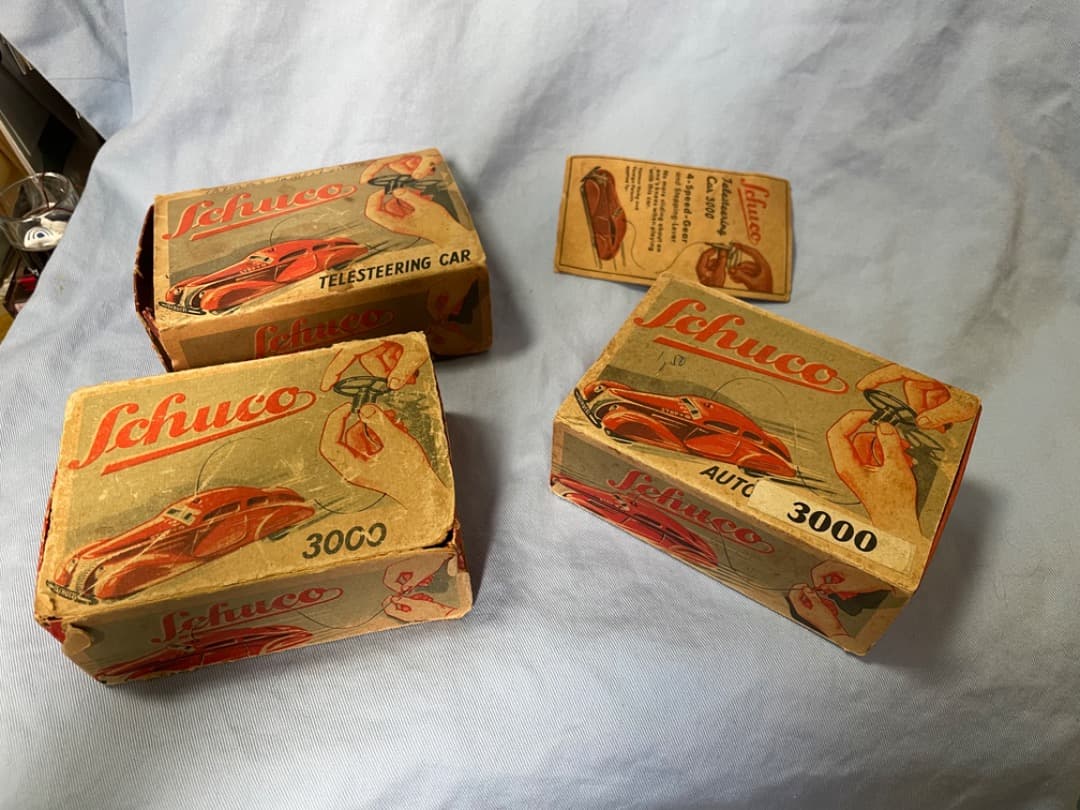 schuco Telesteering 3000 　3台まとめて 古いシュコー