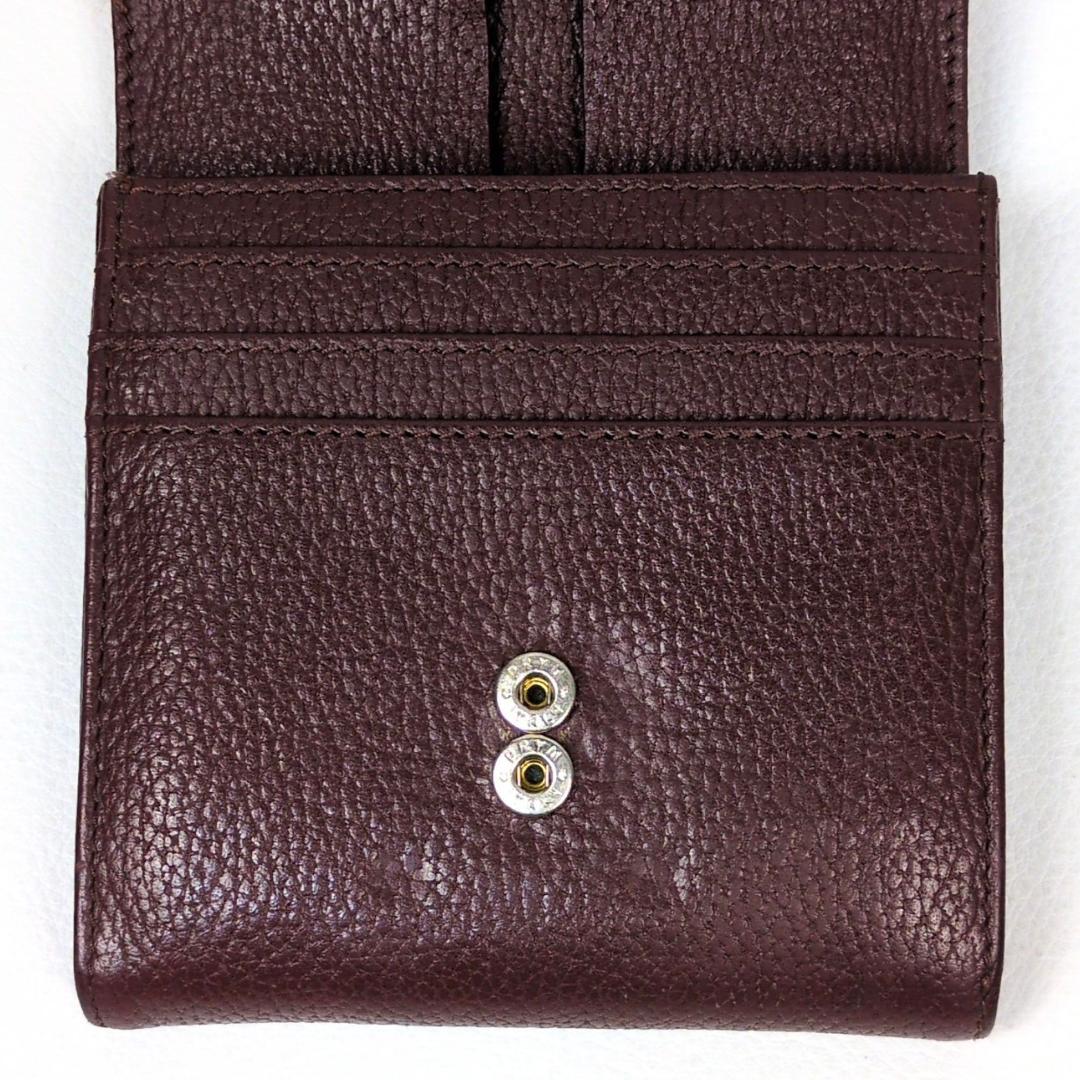 アタオ ロトロ ウォレット 二つ折り財布 バーガンディ