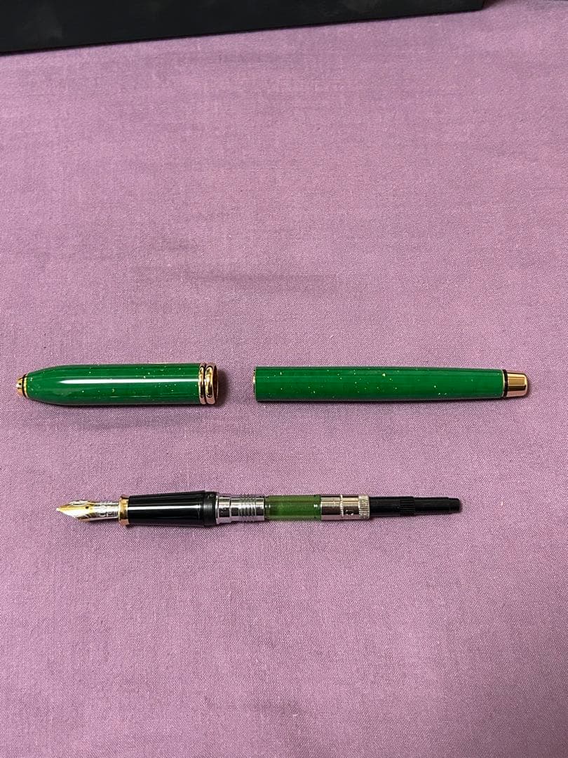 【新品・未使用】CROSS JADE 翡翠万年筆