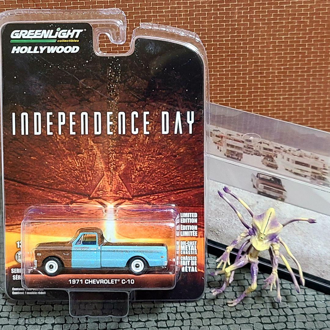グリーンライト　インデペンデンス・デイ　シボレー　C-10 & エイリアン