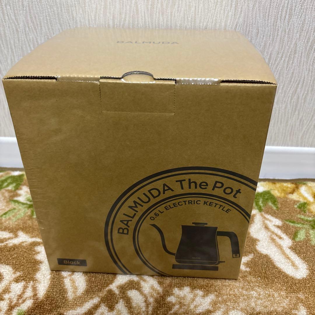 BALMUDA The Pot 0.6L ブラック 新品・未開封