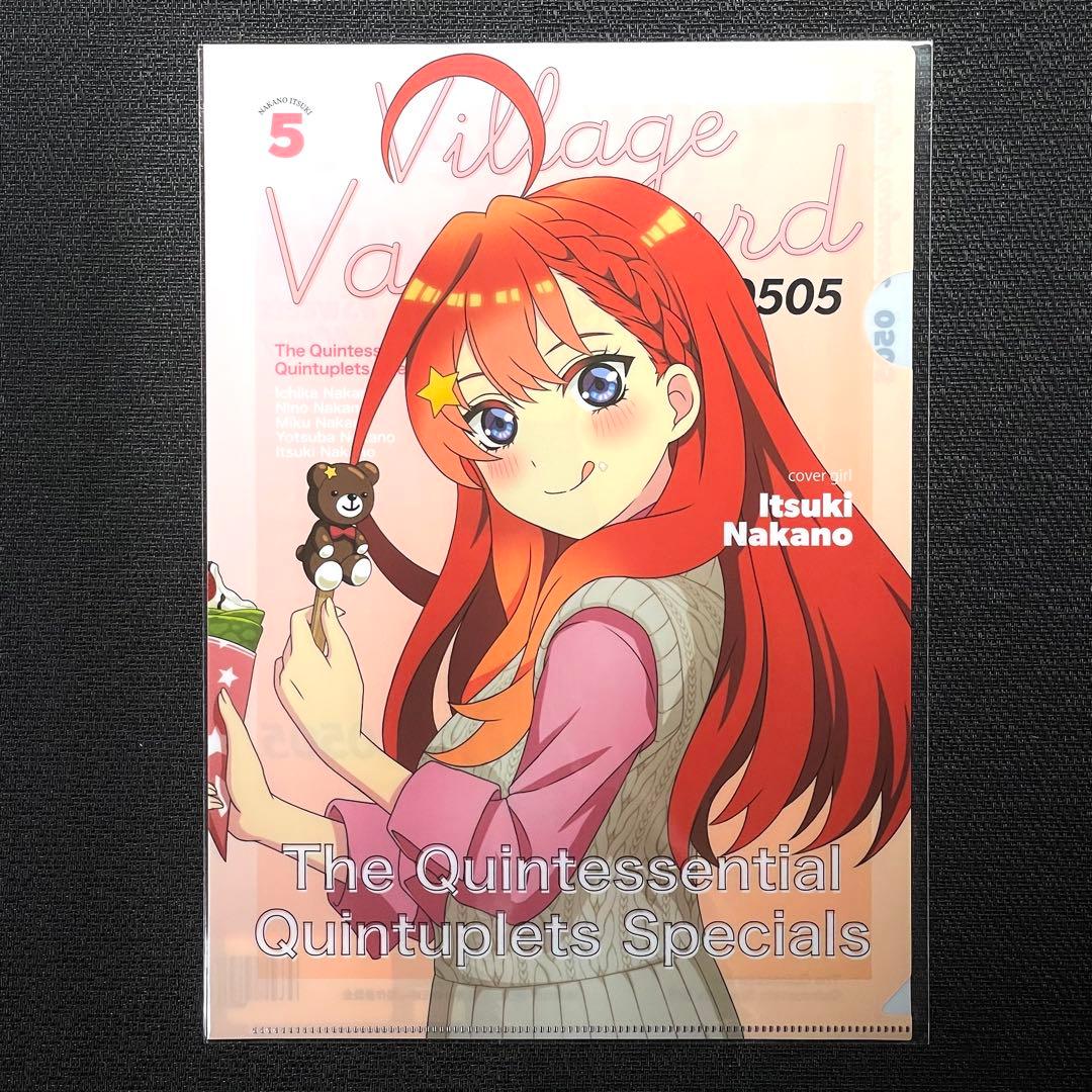 五等分の花嫁 ヴィレヴァン クリアファイル 6枚セット ②