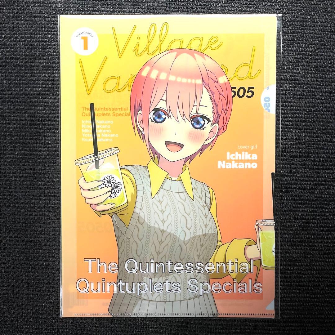 五等分の花嫁 ヴィレヴァン クリアファイル 6枚セット ②