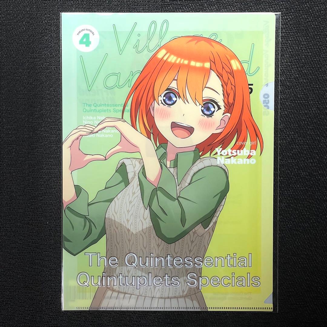 五等分の花嫁 ヴィレヴァン クリアファイル 6枚セット ②