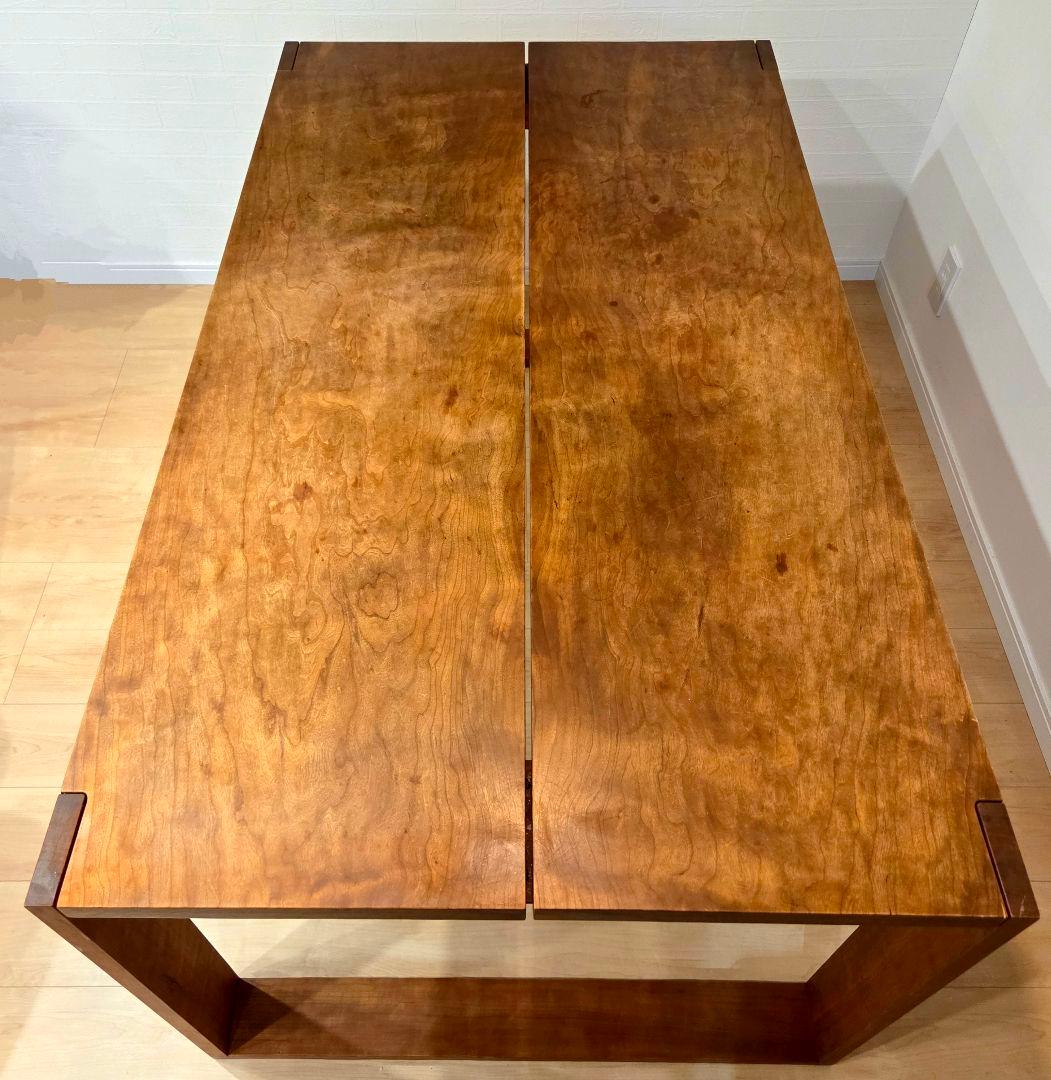 無垢チェリー材 ダイニングテーブル w150