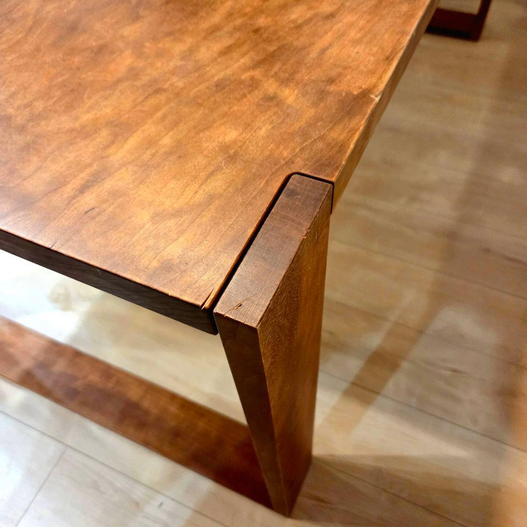 無垢チェリー材 ダイニングテーブル w150