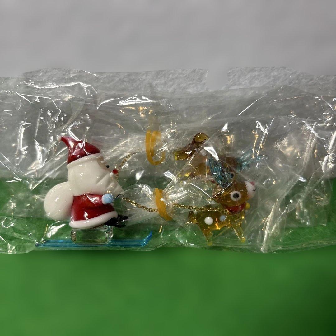 キラキラ　ガラス細工　ミニチュア