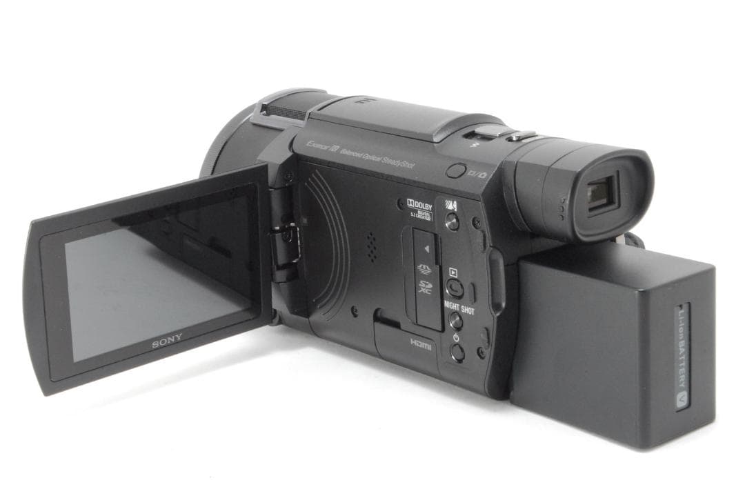 【ほぼ未使用品 バック付き】 Sony FDR-AX55 GP-VPT1