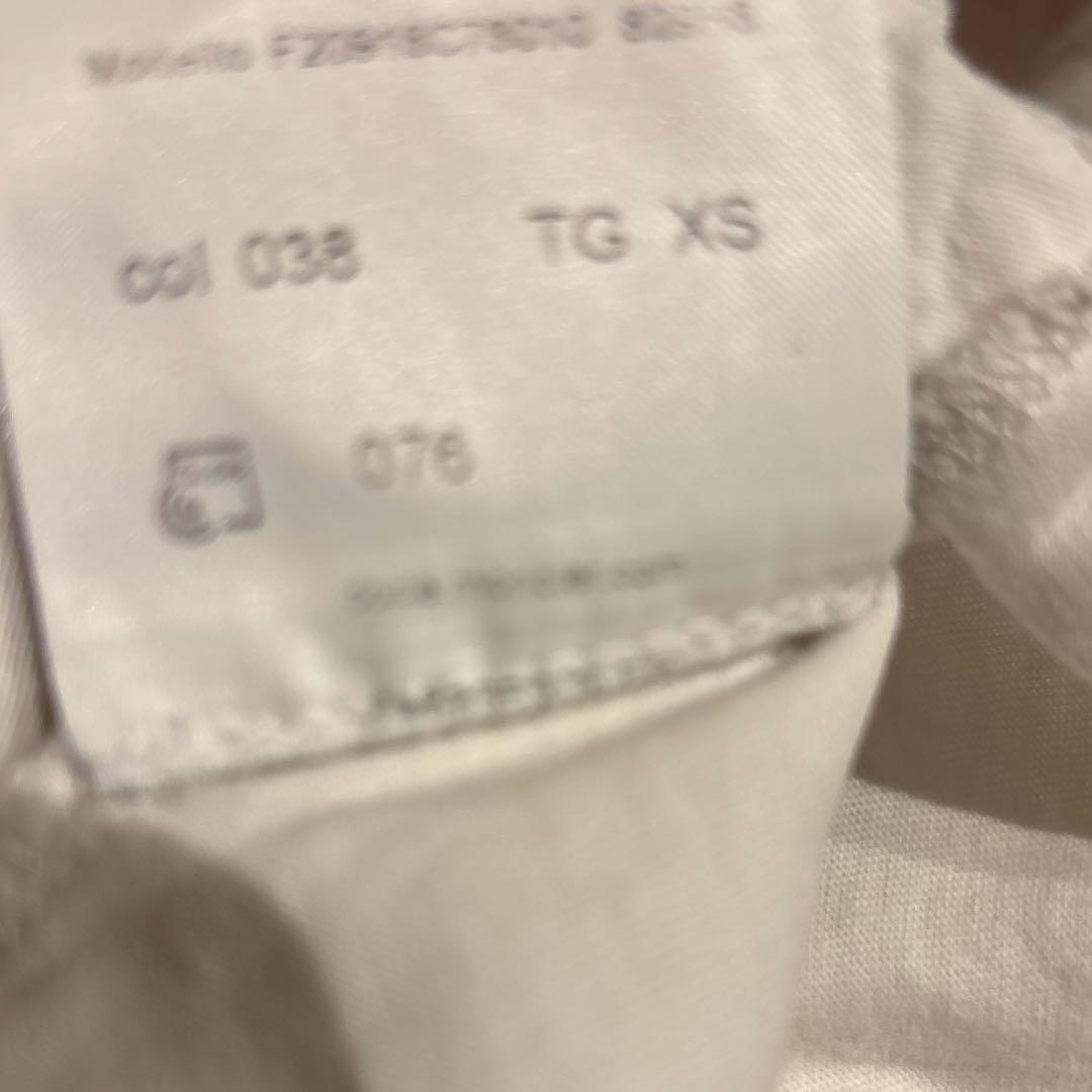 MONCLER ブラックロゴTシャツ - XSサイズ