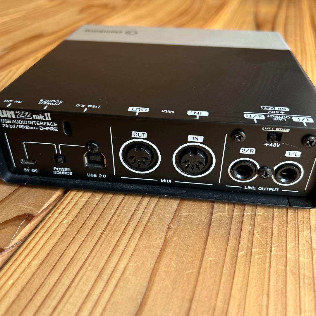steinberg UR22mkⅡ USB オーディオインターフェイス