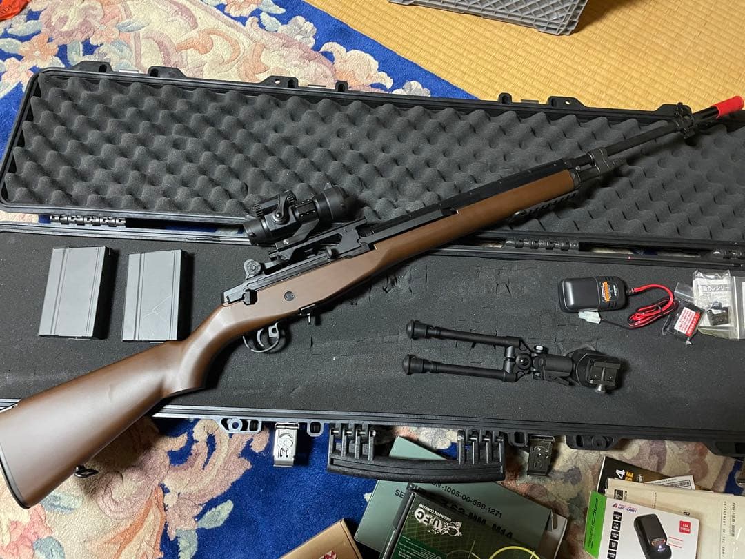 東京マルイ　電動ガン　U.S.RIFLE 7.62-MM M14 セット