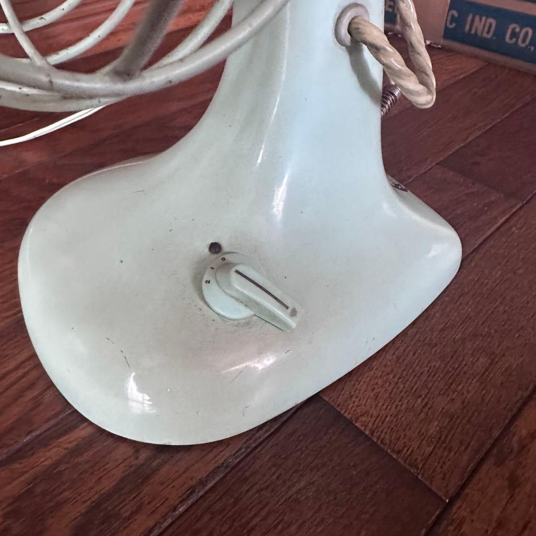 昭和レトロ　扇風機　ナショナル　稼働します　元箱付　ビンテージ