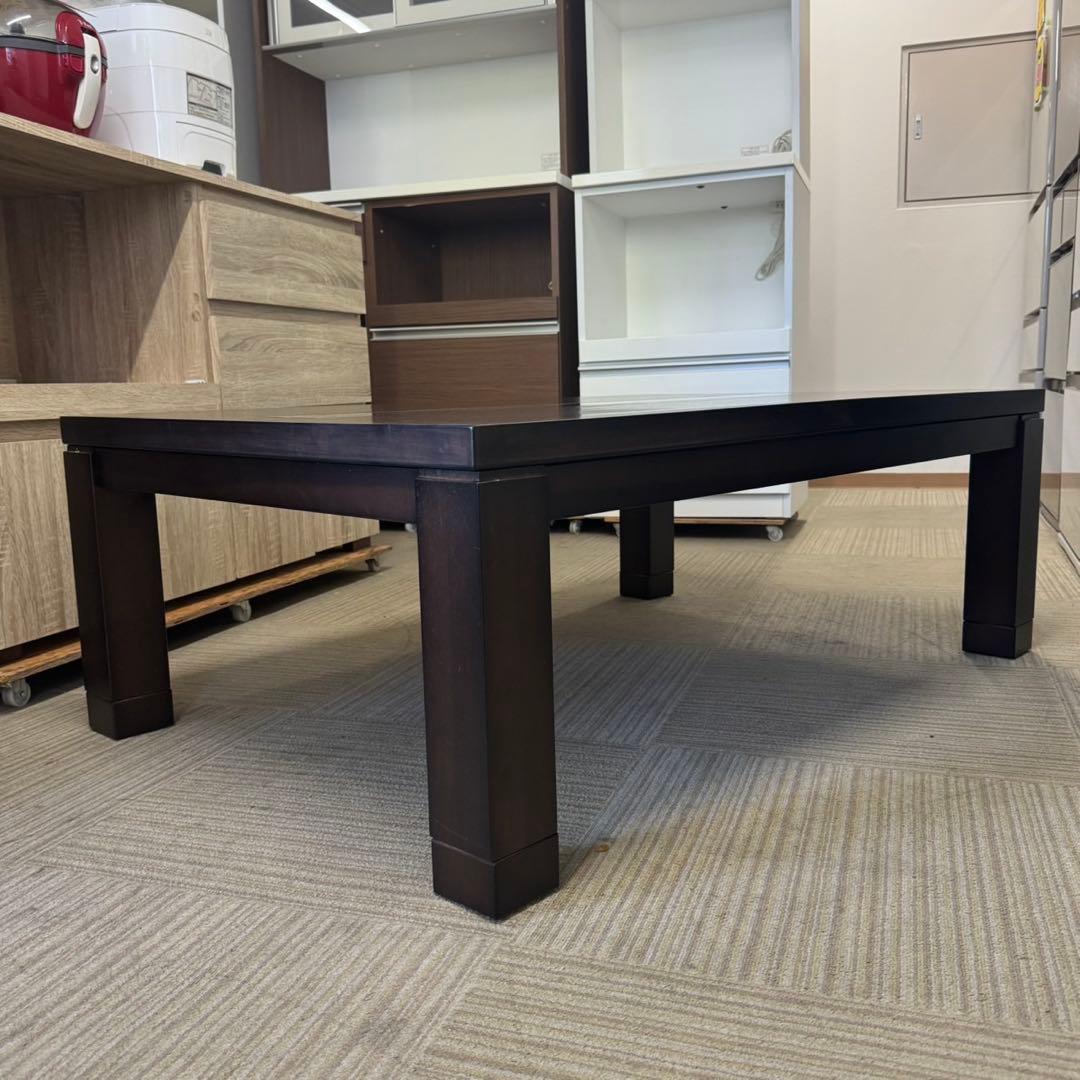 【超美品‼️】高級♪ 120cm幅家具調コタツ リビングこたつ 手元コントローラー