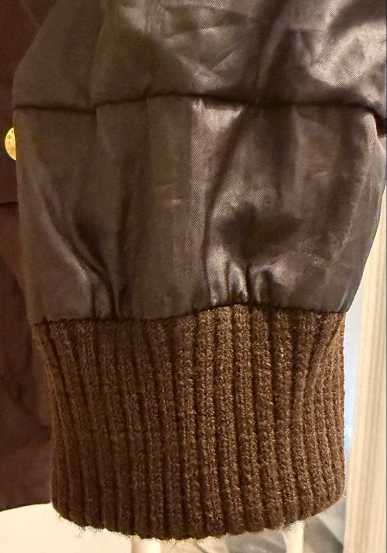 Barbour ブラウンジャケット コーデュロイ襟　slビデイル34