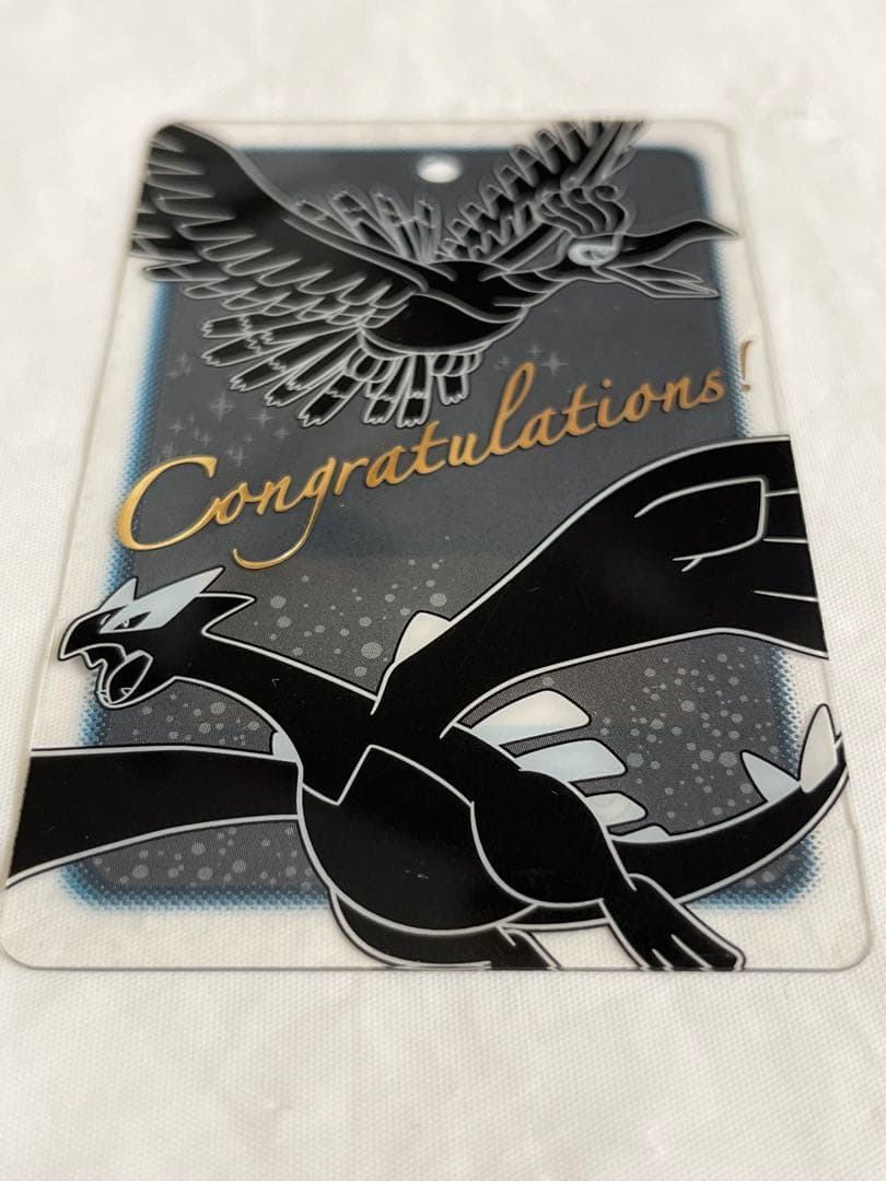 【非売品】ポケモン ホウオウ＆ルギア 殿堂入り プレート 2枚セット