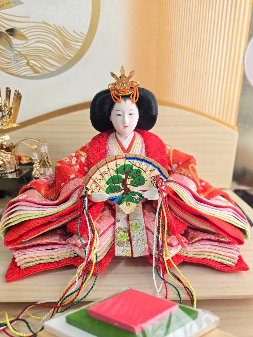 【一点限り】雛人形 平飾り 平1