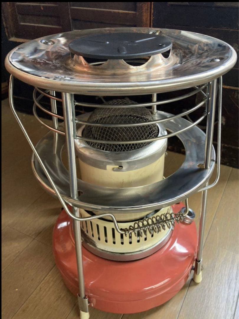 ミンク石油ストーブ　松久　昭和レトロ　`63ミンクストーブ　レア