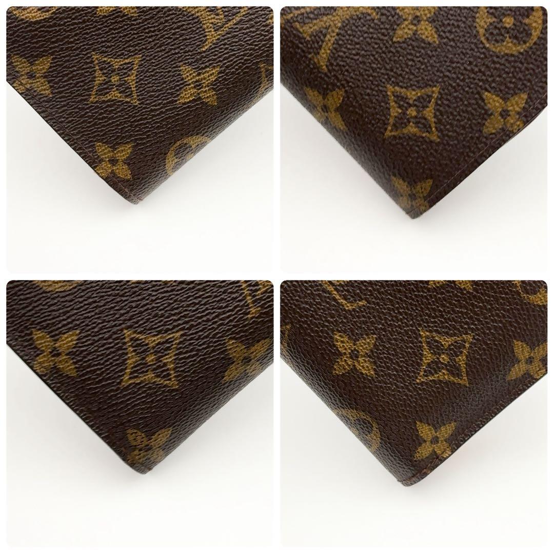 新型★イニシャルなし★ルイヴィトン ヴィエノワ モノグラム 二つ折り財布