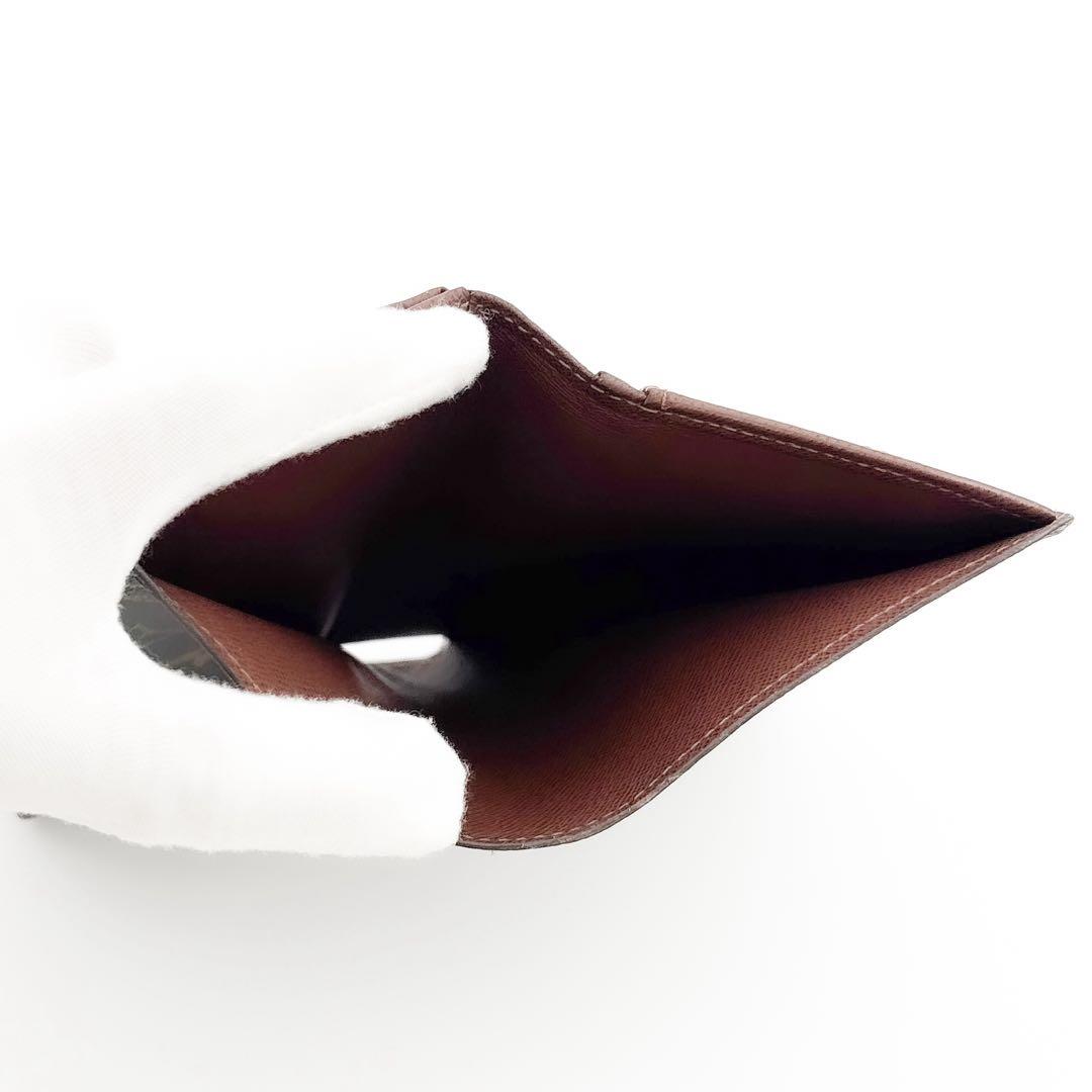 新型★イニシャルなし★ルイヴィトン ヴィエノワ モノグラム 二つ折り財布