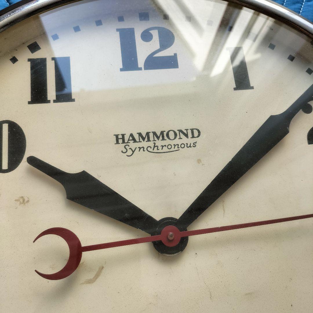 インテリア時計 1930's Hammond Synchronous Wall Clock