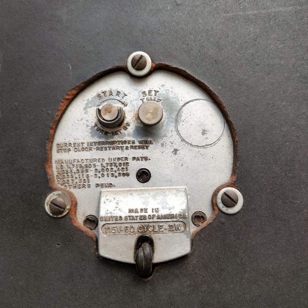 インテリア時計 1930's Hammond Synchronous Wall Clock