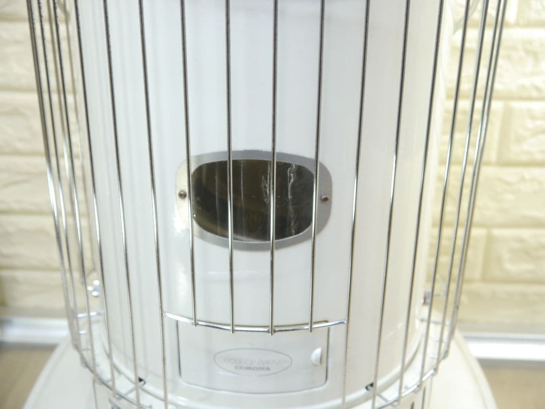 送料無料❤2014年 コロナ/CORONA ホワイト 石油ストーブ 安全ガード