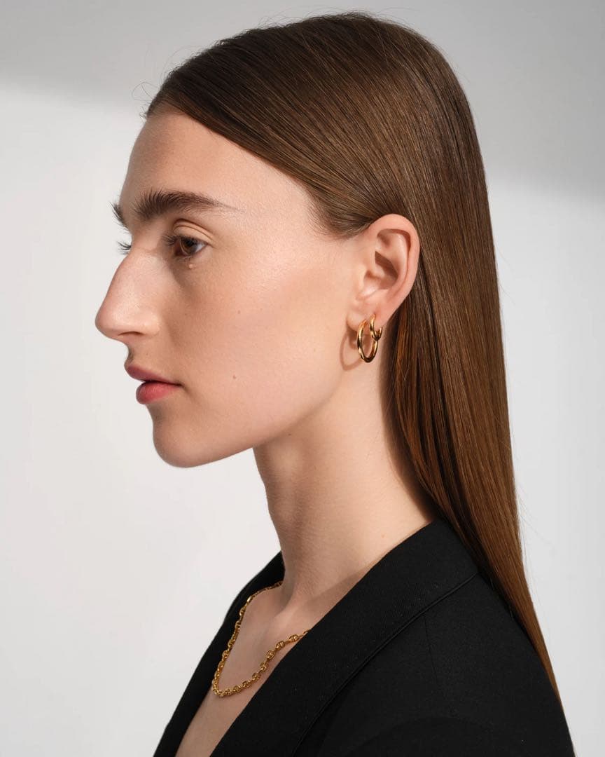 トムウッド Classic Hoop Small Gold ピアス ほぼ未使用