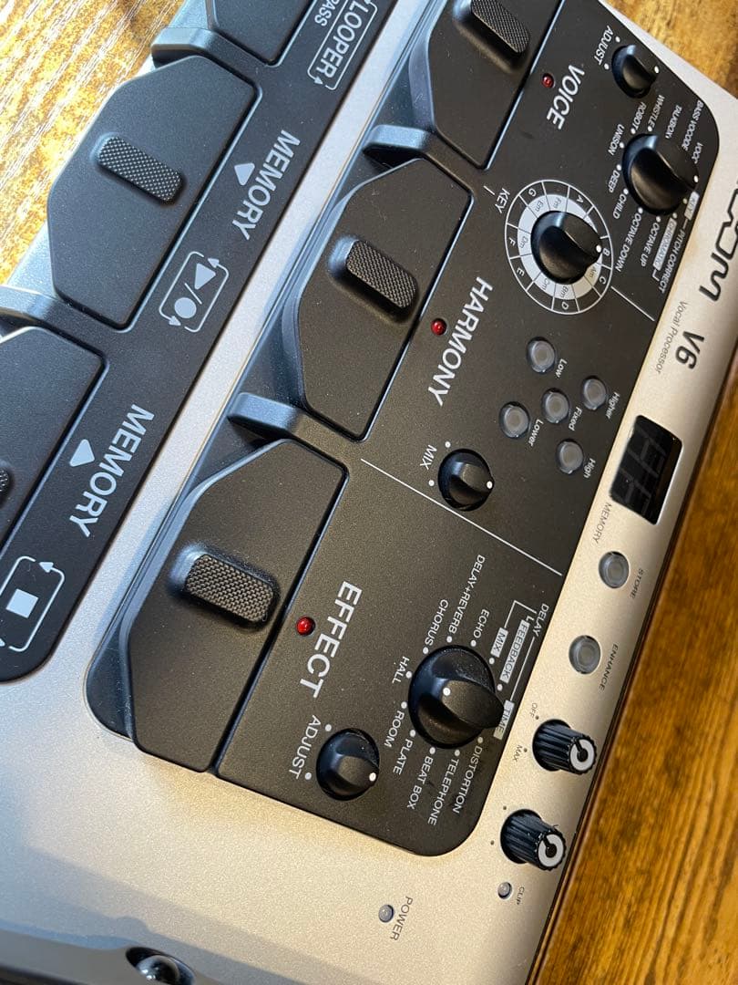 ZOOM V6-SP ボーカルエフェクター ハードケース付き