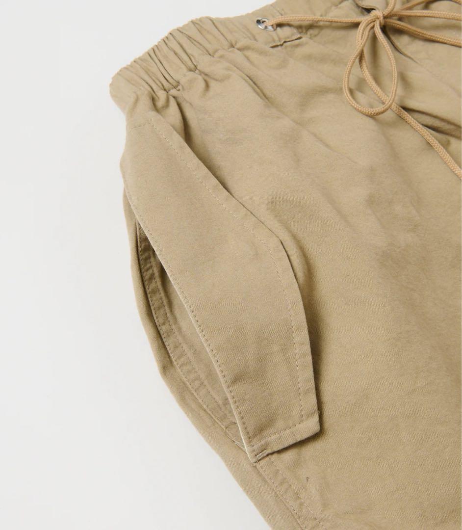 SHISHIKUI パラシュートパンツ　グレージュ