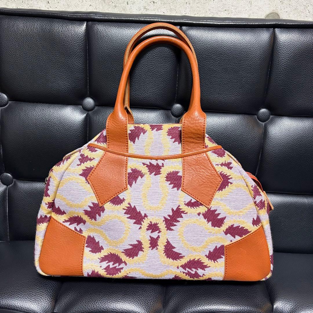 ヴィヴィアンウエストウッド ハンドバッグ ヤスミンバッグ スクイグル柄