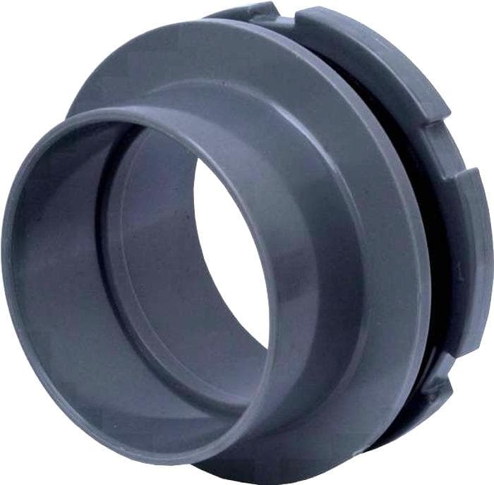 ショートバルソケ50Ａ　４個セット　ゴムパッキン２個付　水槽　塩ビ管　ろ過　配管