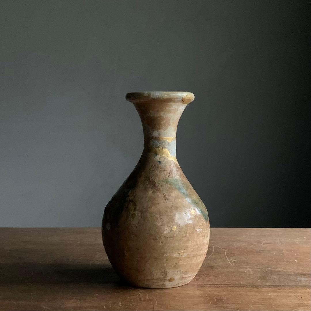 黄瀬戸 徳利 古美術 古道具 アンティーク 桃山〜江戸初期