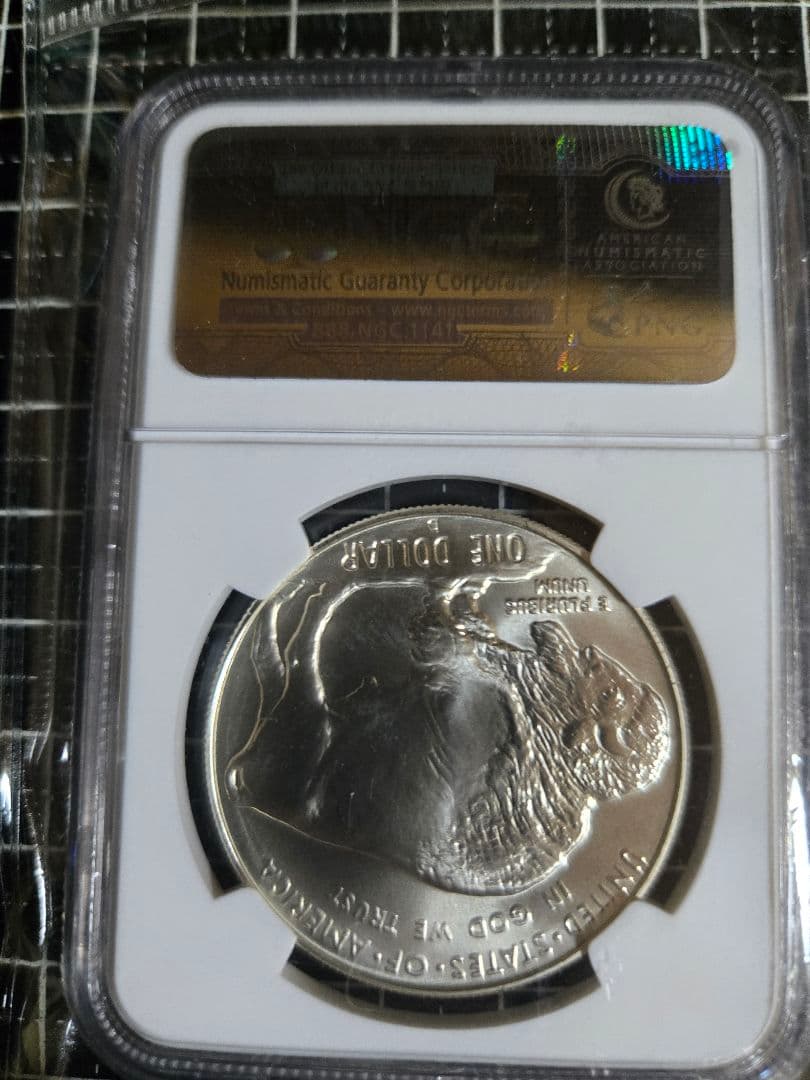 2001 D Buffalo $1 MS 69 バッファロー 銀貨 アメリカ