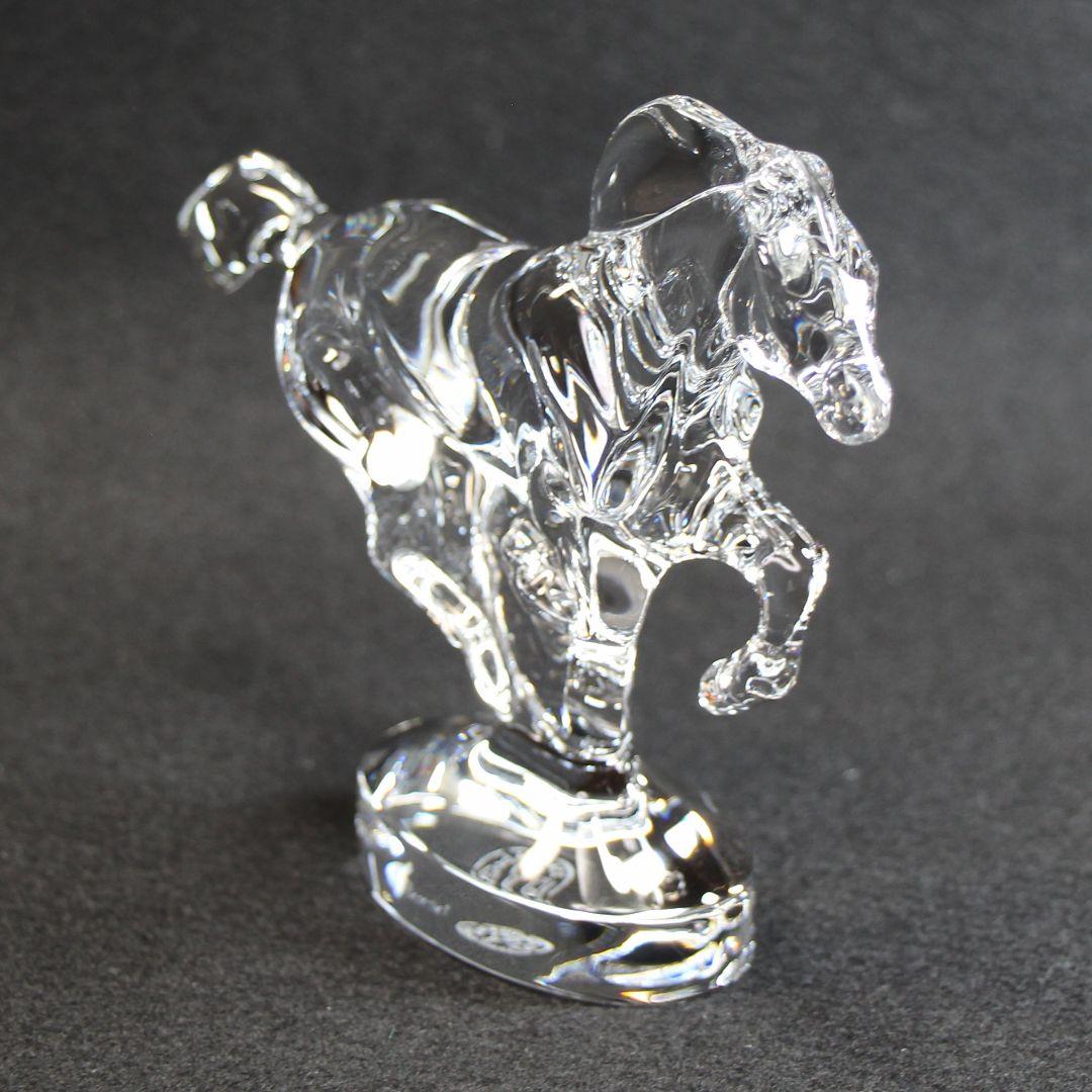 バカラ　クリスタル　干支　午