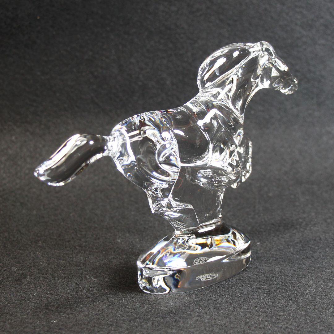 バカラ　クリスタル　干支　午