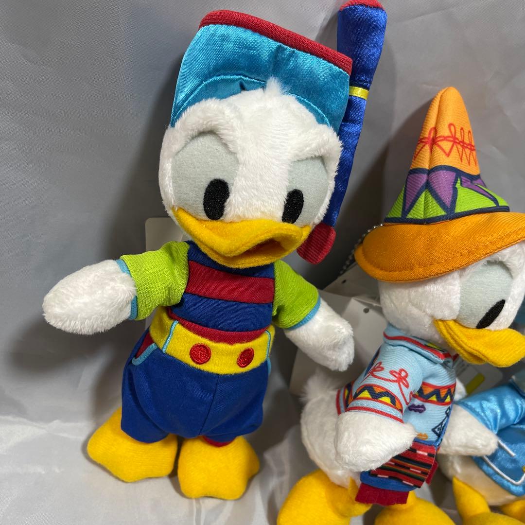 タグ付き ☆ ドナルド ぬいば 4点セット