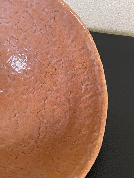 萩焼 味舌隆司 萩茶碗 銘　千年翠　大徳寺悦道　箱書き　共箱