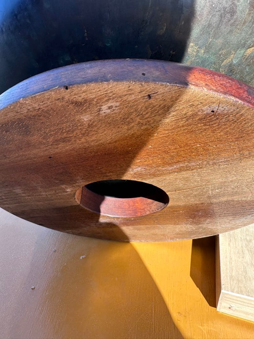 火鉢，銅製火鉢 ，唐獅子模様，金工，時代物，古董品