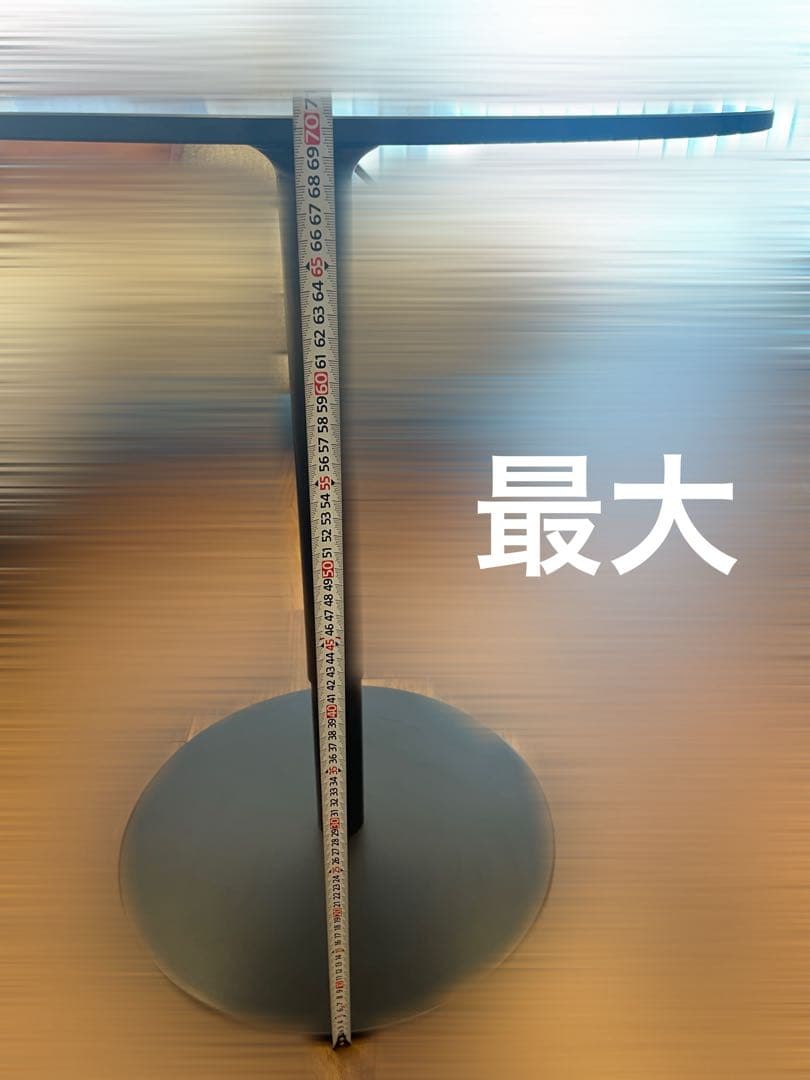 Lapalma BRIO ガス圧式昇降丸テーブル　ロータイプ