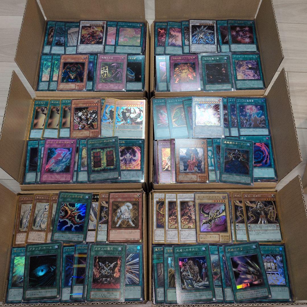 j遊戯王ダンボール6箱分まとめ売り引退品