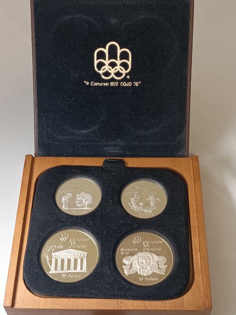 1976年 モントリオールオリンピック 記念銀貨セット