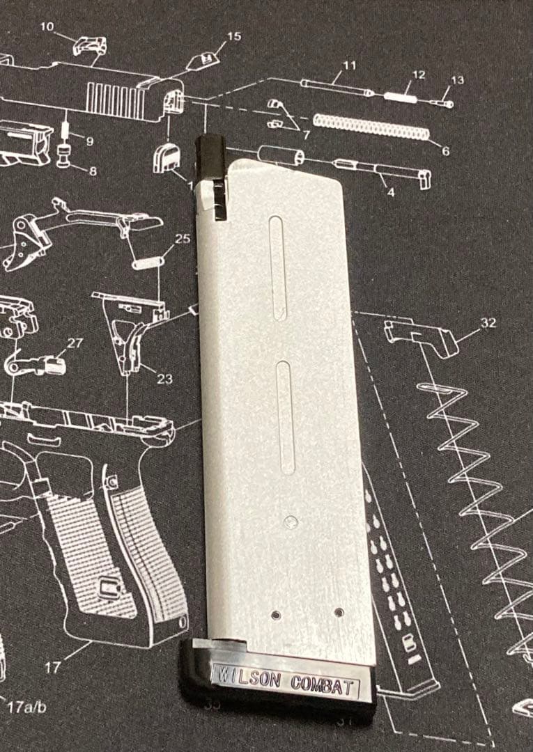 新品 未使用 限定WA COLT GUNSITE PISTOL シルバー