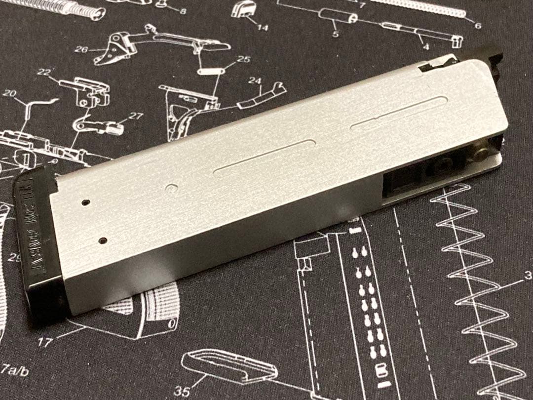 新品 未使用 限定WA COLT GUNSITE PISTOL シルバー