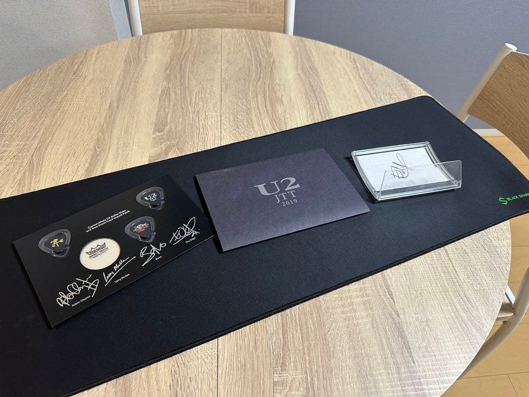 U2 - サイン入りチケット ( ジ・エッジ - ギター ) ヨシュア・トゥリー