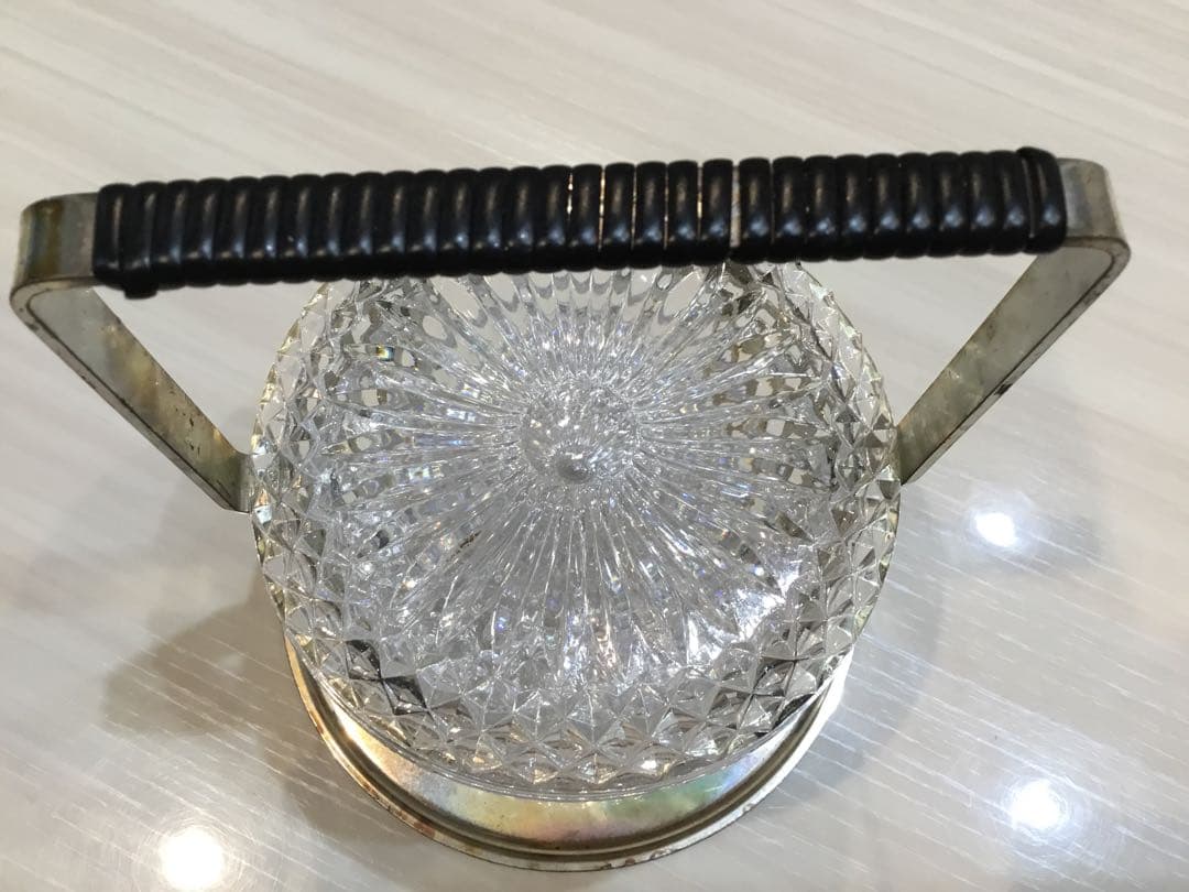 Hofbauer鉛クリスタルコースター6枚セット【ドイツ製アンティーク】美品