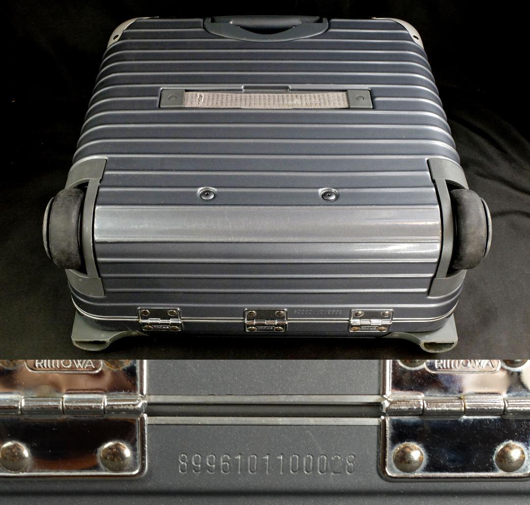 リモワ 899.61『Lufthansa/リンボ』2輪ビジネス・トロリー 24L