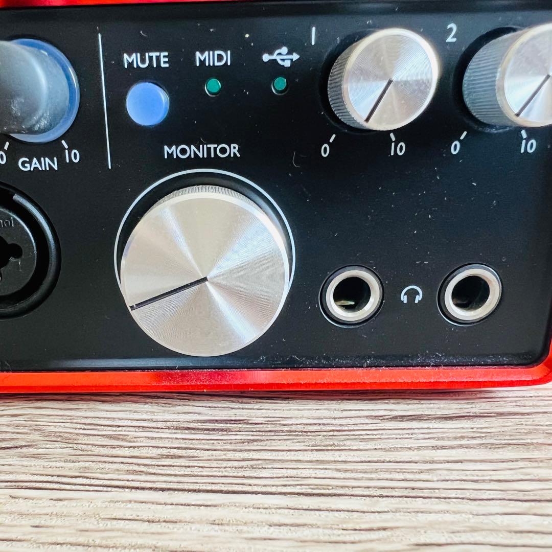 【箱付き】focusrite 18i8 gen2 オーディオインターフェース