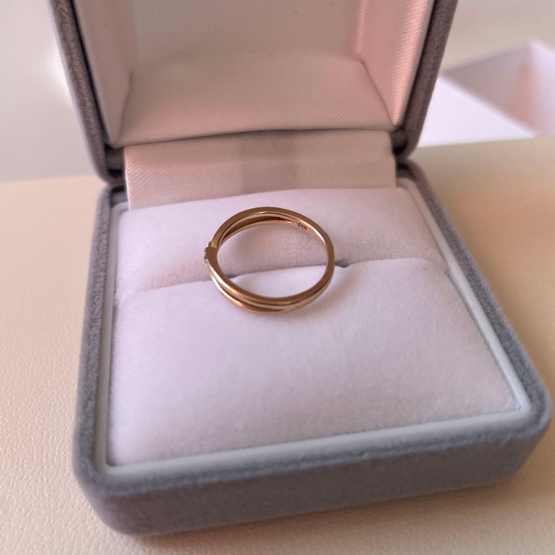 専用です！！canal 4℃ K10 イエローゴールド　リング　2号