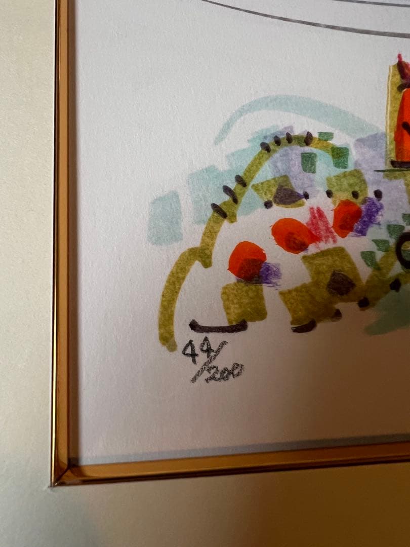 お値下げ＊水森亜土 Angel Eyes 版画 44/200